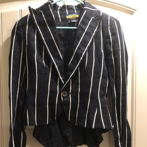 Ralph Lauren Rugby Ruffle Tail Blazer